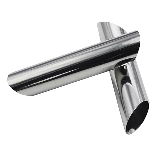 CONGARTENO 6pcs Stainless Steel Cannoli Molds Pastry Baking Tubes for Croissants Cannoli and Pastries Reusable Easy Baking