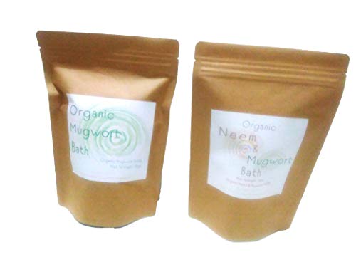 Organic Mugwort Bath 15pc/オーガニックよもぎ風呂 15パック よもぎ蒸し 妊活 温活 ハーブ風呂 薬湯 入浴剤