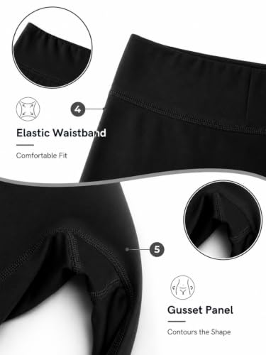 Image of WELAKEN Girls 2 Piece Athletic Outfit Kids Yoga Crop Tank Top and Biker Shorts Set