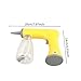 FashionCha Foam Machine USB Charging Hair Styling Tool Easy to Use Dispenser Hot Lather Machine Lather Maker for Barber Shop Home Salon, yellow