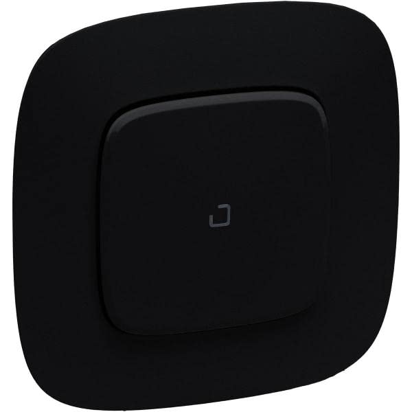 Legrand 752866 Valena Allure with Netatmo Schalter/Dimmer mit Neutralleiter, Schwarz
