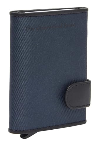 Delsbo Cardholder Navy porte-cartes en cuir bleu marine à 4 fentes