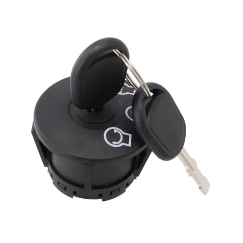Interruptor de encendido para Craftsman y Poulan con llave de repuesto para tractor 5