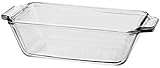 Anchor Hocking Glass Bread Pan, 1.5 Quart Loaf Pan, Set of 3