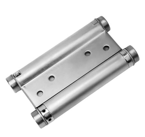 Charnière à double ressort pour bloquer les oublis de fermeture de porte - 2
