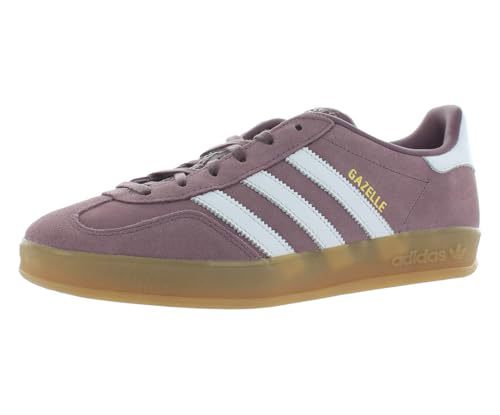 adidas Gazelle Indoor Womens (Purple Shadow Fig, US Footwear Size System, Adult, Women, Numeric, Medium, 8.5)
