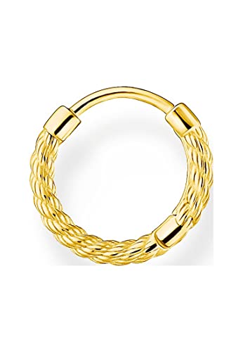 Boucle d'oreille créole unique Thomas Sabo en argent sterling 925