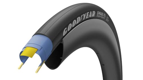 Coussinets pads Goodyear adultes nero de taille 25 pour le sport