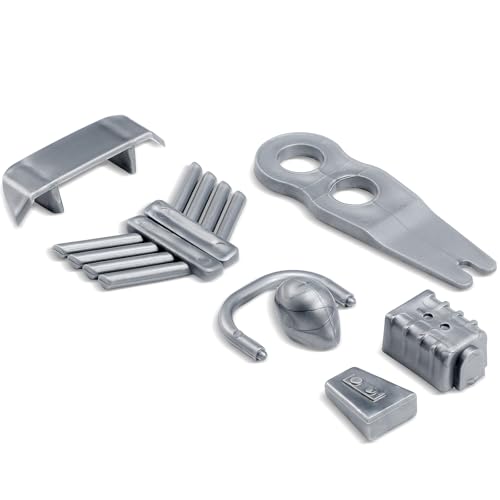 Cinnvoice 7 Pcs Cars Kits Bulk Racing Accessories Basic Racing Cars Kits Lightweight for Speed and Style Plastic Parts Stand Out Equipped for Speed