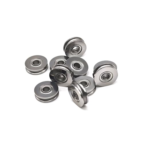 Roulement à billes SU4-14ZZ 4x14x4 mm à gorge en U pour imprimante 3D