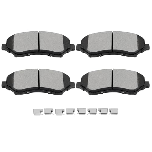 Image of Brake Pads ECCPP D1273 Front Ceramic Brake Pads Kits For Jeep For Wrangler | For Chrysler For Town & Country,For Dodge For Journey,For Dodge For Nitro,For Jeep For Liberty,For Ram For C /V,For Routan