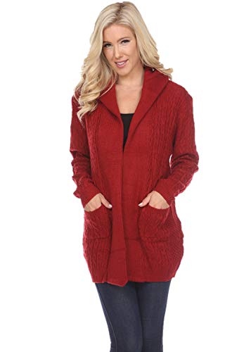 Image of SIMPLY COUTURE Women's Casual Pullover Cable-Knit Oversize Sweater