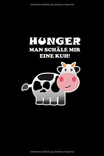 Hunger Man Schäle Mir Eine Kuh Kalender 2020 Monatsübersicht A5 Lustige Sprüche Männergeschenk Weihnachten