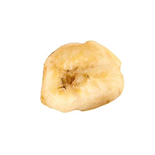 Schecker Hundeleckerli - Bananen Chips - mit Kokosöl - glutenfrei - ohne Zuckerzusatz - reich an Eisen 1 kg