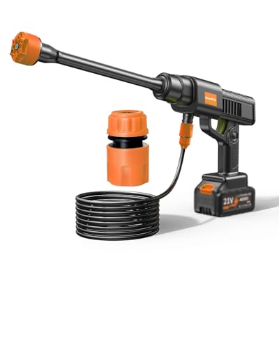 Pressure Washers,Cordless Pressure Washer 10-Stage Adjustable