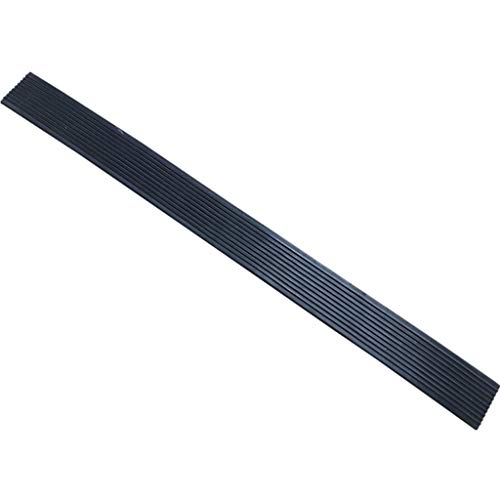 ANSNOW Rampas para Interiores, Rampas para Sillas de Ruedas de Goma Negra Rampas para Umbrales de Entrada para Centros Comerciales Rampas para Aceras Multifunción para Exteriores 2Cm Resistentes Al