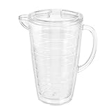 Amazon Basics 2.5-Quart Infuser Pitcher - Fruit Infusion Flavor Pitcher, BPA Free