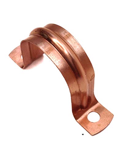 Clip sella in rame da 22 mm Primaflow Morsetto in rame, 22 mm, confezione da 10