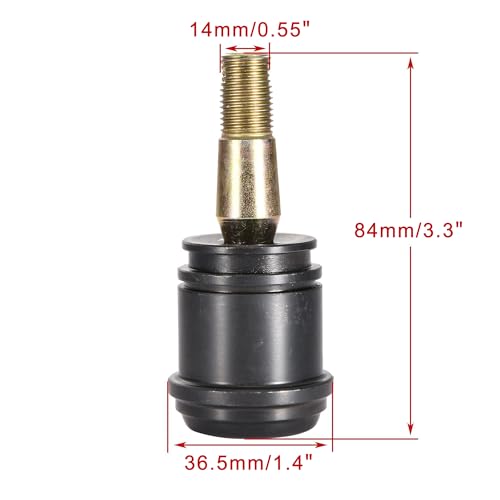 Rotule 14mm en acier forgé haute résistance pour quad ATV - 2
