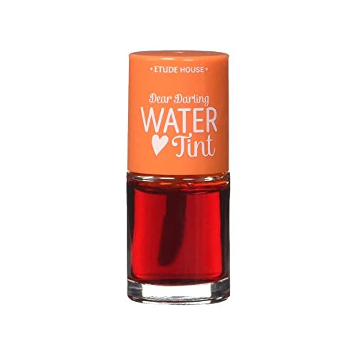 Image of ETUDE HOUSE Dear Darling Water Tint Orange Ade | Bright Vivid Color Lip Tint with Moisturizing Pomegranate & Grapefruit Extract to Hydrate your Lips