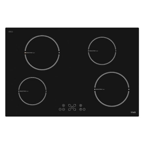 htech HTK66740 - Placa de inducción autosuficiente Booster Touchcontrol