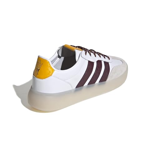 Image of adidas Men's NCAA Team Barreda Decode, White /Team Maroon /Team Collegiate Gold /Arizona State University, 11