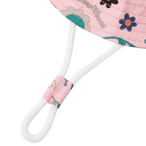 Durio UPF 50+ Beach Baby Sun Hat Sun Protection Cute Wide Brim Summer Baby Boy Bucket Hats Toddler Sun Hats for Girl4