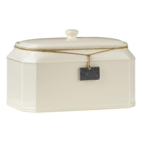 Premier Housewares Dolomite Bread Bin and Biscuit Jar Cover