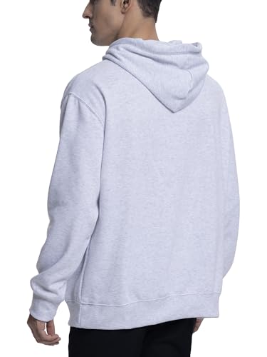 DITOK Men's Hoodies Loose Fit Pullover Oversized Cotton Long Sleeve Fleece Lined Soft Hooded Sweatshirts Men Casual weatshirt3