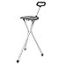 Produktbild GLJY Folding Cane Seat, Leichter Dreibein-Walking Stick aus Aluminium mit Sitz