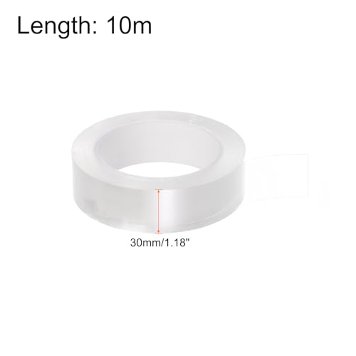 Image of HARFINGTON Caulk Strip Tape Clear 1.2 inch x32.8ft Waterproof Sealing Tape with Sealing Tool for Kitchen Cooktop Sink Bathtub Shower Toilet