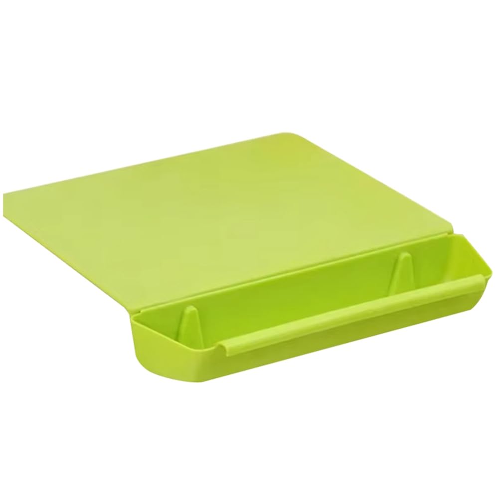 CTRLZS Candy Color Kitchen Cutting Board Two-In-One Storage with Vegetable Slot Plastic Thickened D