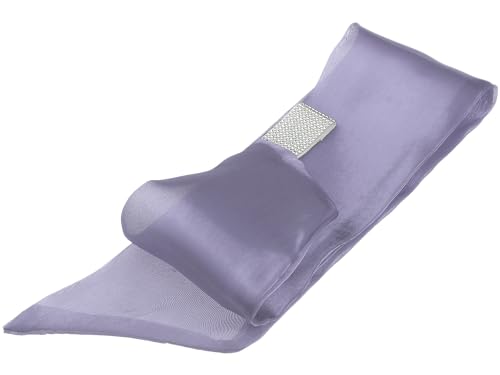 Women's Sparkly Metallic Scarf, Lightweight Bling Shiny Long Rhinestone Buckle Neck Scarves4