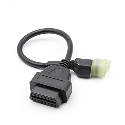 Emoto Universal Obd2 Motorcycle Diagnostic Adapter Cable Obdii Motorcycles Fault Detection Parts For Honda Motorbikes (4 Pin To 16 Pin) #TOP2