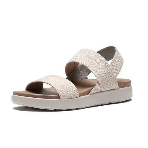 PTUPLYU Platform Sandals Women Beige Flat Sandals Summer Beach Hiking Travel Walking Sandals...