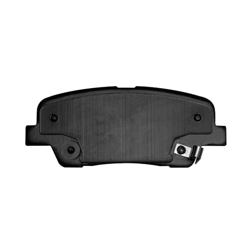 Image of Detroit Axle - Rear Brake Pads for Hyundai 2010-2016 Santa Fe, 2013-2016 Santa Fe Sport, 2011-2015 Kia Sorento, Ceramic Brake Pads w /Hardware 2014 Replacement