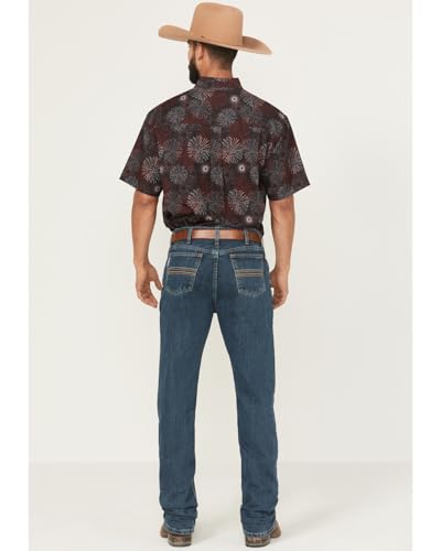 Cinch Men's Slim Fit Silver Label Jeans, Medium Stone Wash Jeans3