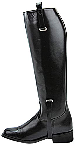 Mens Man Dignity Dress Dressage Horse Riding Boots Stylish Fashion Equestrian Pull On Black4
