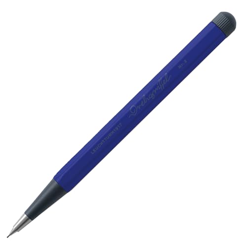 Image of LEUCHTTURM1917 0.7mm Mechanical Pencil Drehgriffel No.2 Ink Blue | Clutch Lead Pencil, HB Graphite, Twist Mechanism, Drehgriffel No. 2, Stationery Gift, Journal Pencil