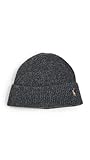 POLO RALPH LAUREN Men's Signature Cuff Hat, Dark Grey, One Size -  The Echo Design Group-Men's