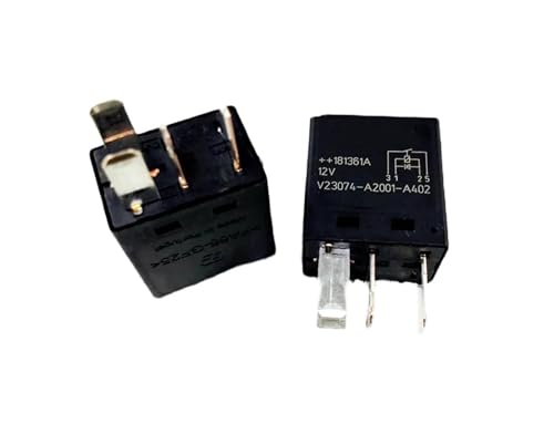 Relé V23074-A2001-A402 12VDC 30A interruptor de 4 pines para repuestos de coche pack 10