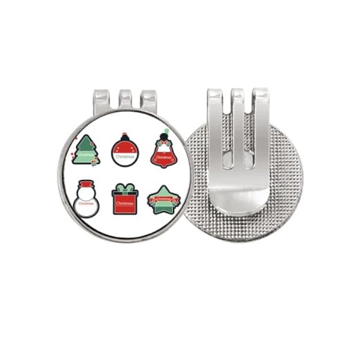 Marqueur de balle de golf magnétique émaillé accessoire de putting pour casquette