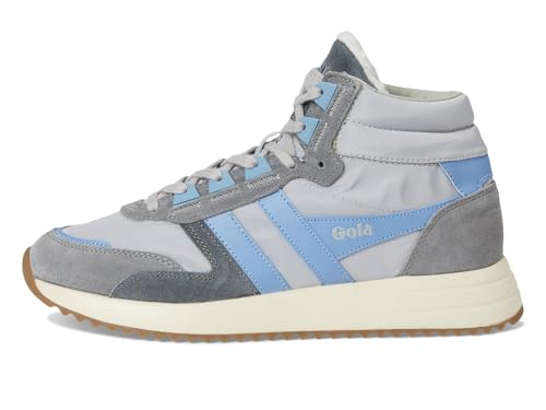 Gola Women's Chicago High Retro Style Sneakers - Lace-Up Leather & Textile4