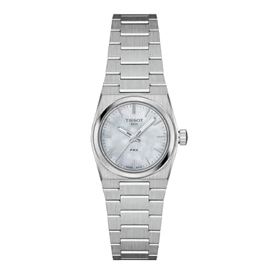 Tissot Orologio Analogico al Quarzo Svizzero Donna con Cinturino in Acciaio Inossidabile T1370101111100
