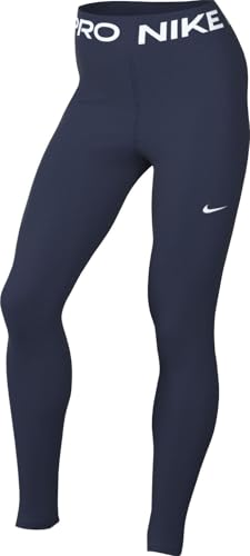 Nike Womens W Np 365 Tight Leggings Midnight Navy/White S