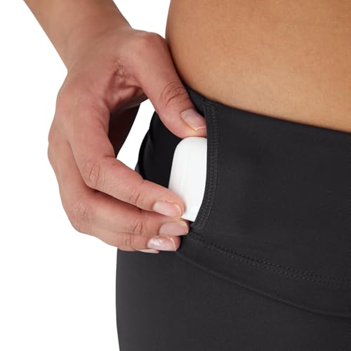 Hanes Women's Moves Bike, Soft & Stretchy Workout Shorts with Interior Pocket, Moisture-Wicking, 3” Inseam4