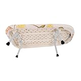 Cabilock Klappbares Mini Bügelbrett mit Hitzebeständiger Baumwollpolsterung Kompakt und...