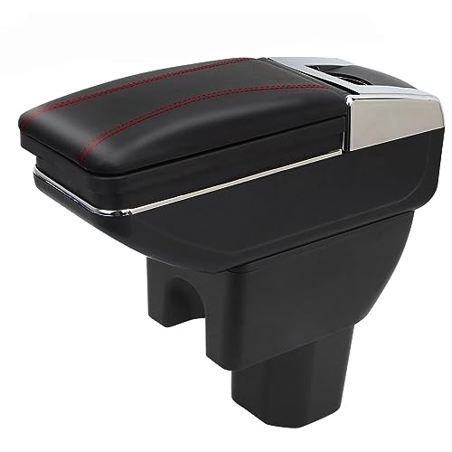 アームレスト コンソール 車用収納ボックス スズキ イグニス Maz da Ignis 2016-2018 車肘置き 肘掛け 多機能 水カップホルダーと灰皿付き