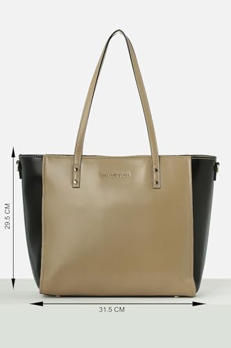 Image of Van Heusen Women's Tote Bag| Dual Tone | Fits Upto 15 Inch Laptop | Office Bag for Work