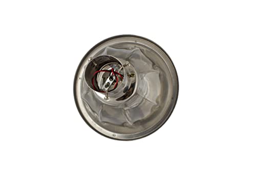 Image of SINOMAN Steel and PVC Unbreakable Gate Light for Home Gate Waterproof | Gate Lamps for Main Gate | Outdoor Garden Light | Pillar Gate Light (Bulb Not Included)
